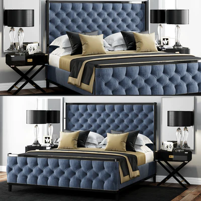 Кровать LuXeo USA Kensington Queen Tufted — Вид 1
