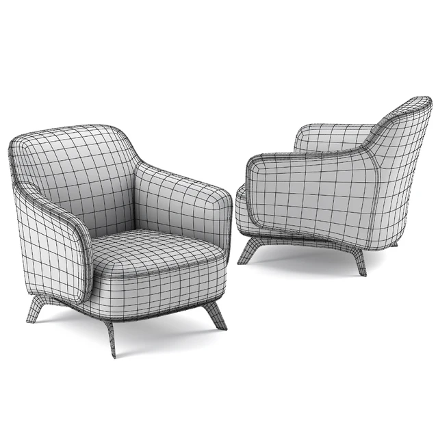 Kaori Poliform Armchair — Descargar