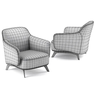 Kaori Poliform Armchair — Ver 2
