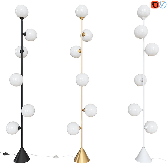 Floor lamp Vertical Globe — Descargar