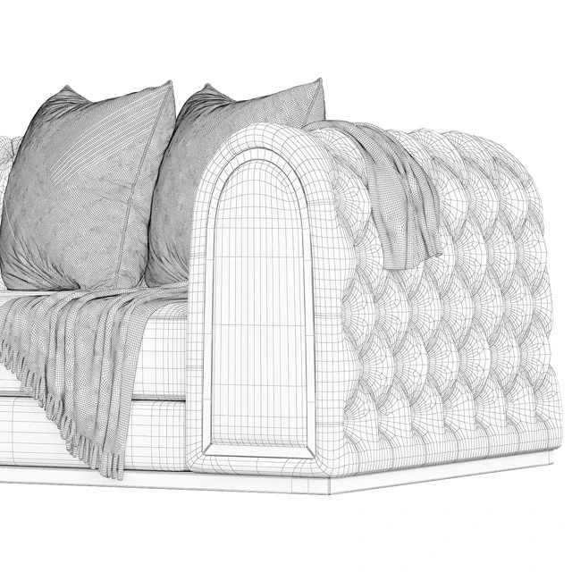 Luxury Chesterfield Sofa — Скачать