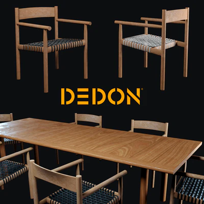 Стол и стул Tibbo Dedon — Вид 1