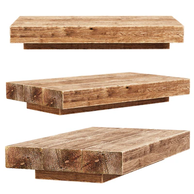 Jack Wooden Coffee Table / Wooden living table — Ver 1