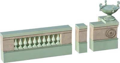 modular building roof railing 001 — Скачать