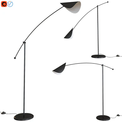 Funambule Adjustable Reading Arc Floor Lamp — Ver 1