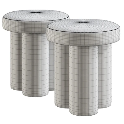 BIG FOOT Fabric stool by 101 Copenhagen — Вид 2