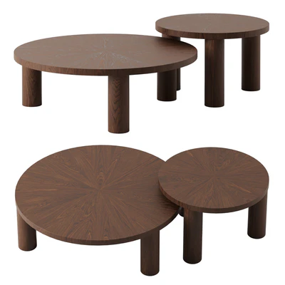Post coffee tables by Ferm Living — Ver 1