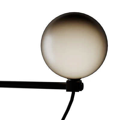 Handvärk Globe Floor Lamp Black — Ver 2