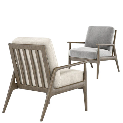 Mid Century Modern Chair 09 — Ver 2