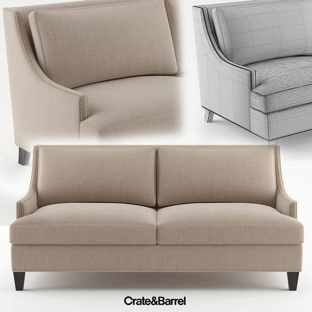 Crate &amp; Barrel   Barrimgton Sofa — Descargar