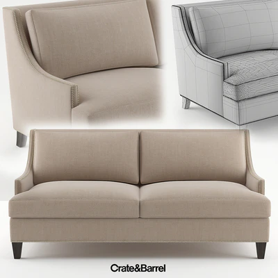 Crate &amp; Barrel   Barrimgton Sofa — Ver 1