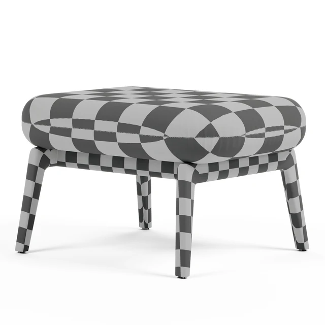 Luca Nichetto Elysia Lounge Chair and Nino Ottoman — Скачать