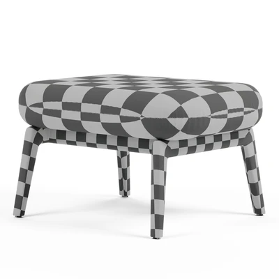Luca Nichetto Elysia Lounge Chair and Nino Ottoman — Вид 2
