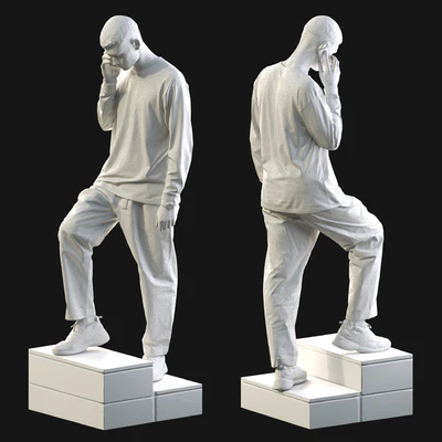 3d scan man 13 — Вид 2