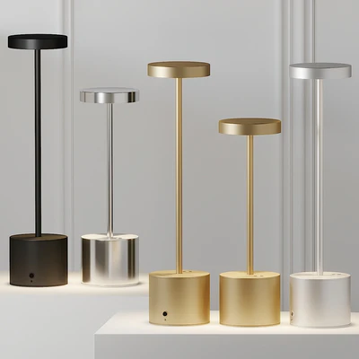 HISLE LUXCIOLE GM Table Lamp - 4 Different Metal Materials — Вид 1