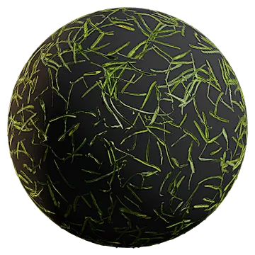 scattered green leaves 003 — Скачать