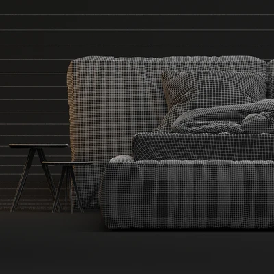bonaldo fluff bed — Ver 2