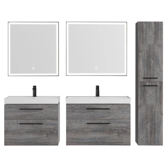 Nova 75/90 Oak Rochelieu (2 drawers) — Descargar