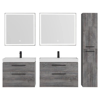 Nova 75/90 Oak Rochelieu (2 drawers) — Ver 2