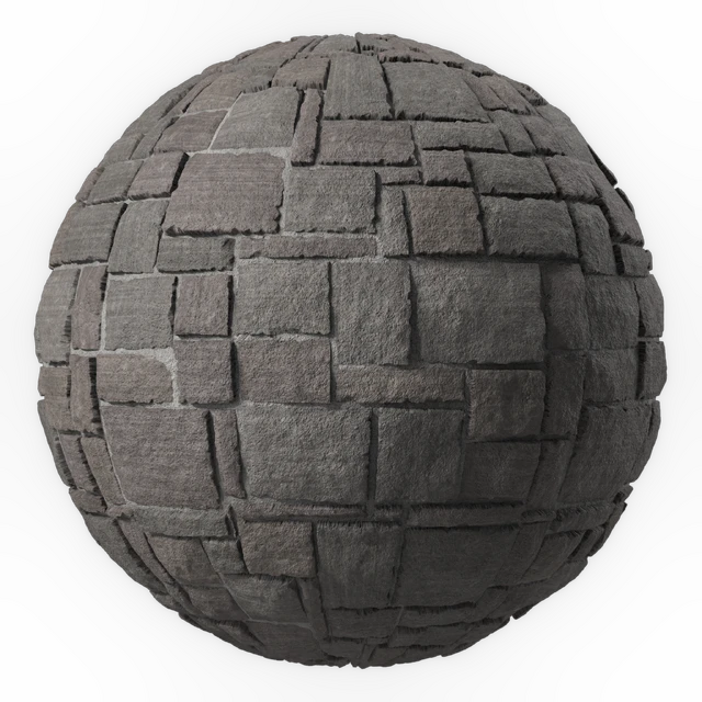 Stone Wall Materials 104- Decorative Random Pattern | Pbr 4k Seamless — Скачать