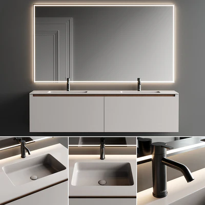 Inbani Strato H Vanity Unit Set 1 — Вид 1