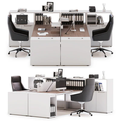 Office workspace LAS LOGIC (v6) — Вид 1