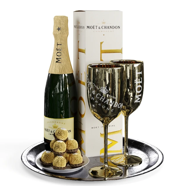 Champagne On A Tray set 2 — Скачать
