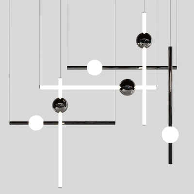 Lee Broom ORION TUBE LIGHT POLISHED GUNMETAL — download