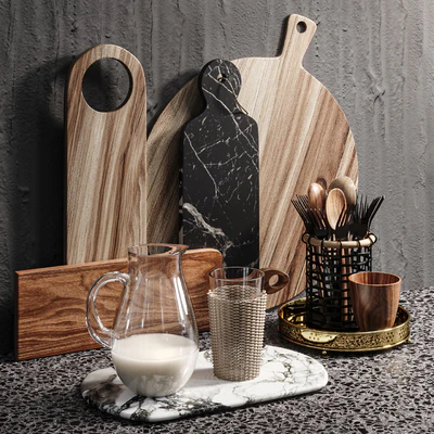 Decorative set for the kitchen — Ver 2