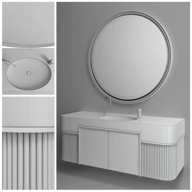Bathroom furniture Colombo Mobili Nomad — Descargar