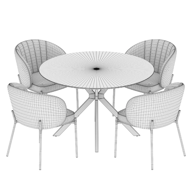 Ralf table Cruz chair — Descargar