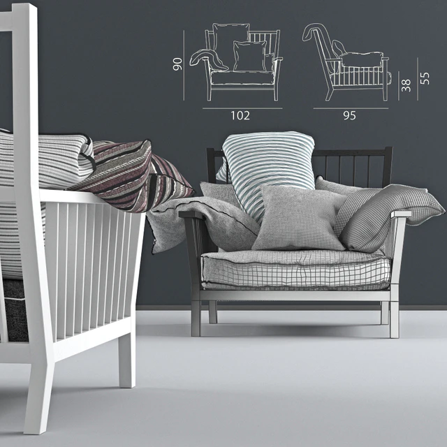 Gervasoni Gray 01 Armchair — Descargar