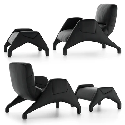 Vincenzo De Cotiis DC113 armchair — Ver 2