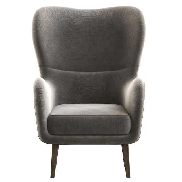 Oday 27.5 W Wingback Chair — Descargar