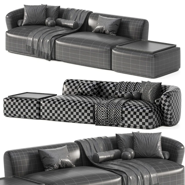 Modular sofa Fabro 4 — Скачать