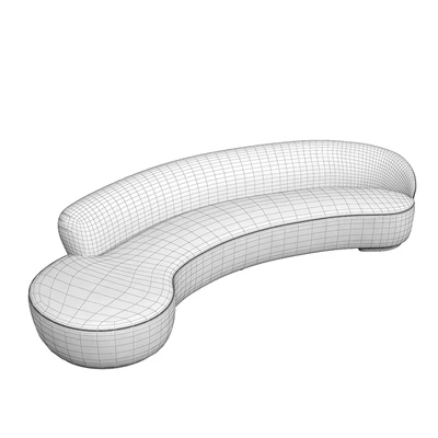 Vladimir Kagan Curved Sofa for Directional — Ver 2