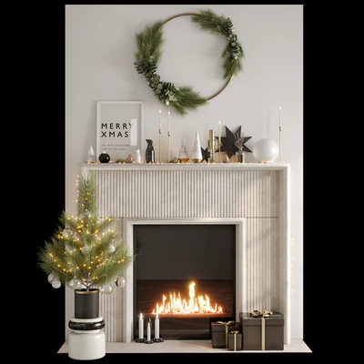 Minimalistic Christmas decor 02 — Ver 1