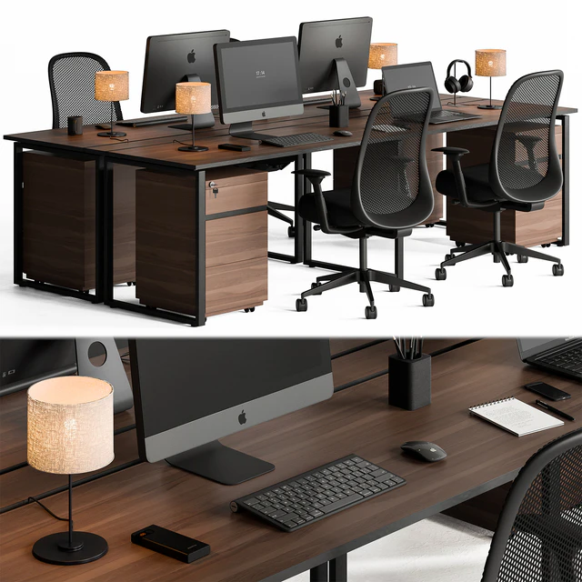 Employee Set - Office Furniture 570 — Скачать