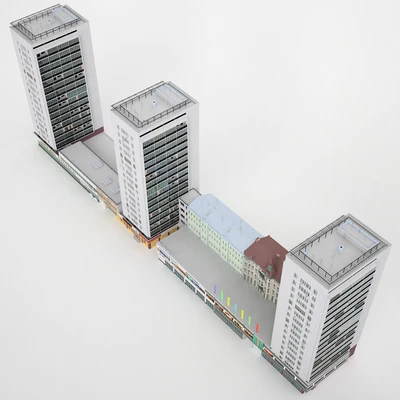 The building of Moscow Street. Sadovaya-Triumfalnaya 14-22 — Ver 2