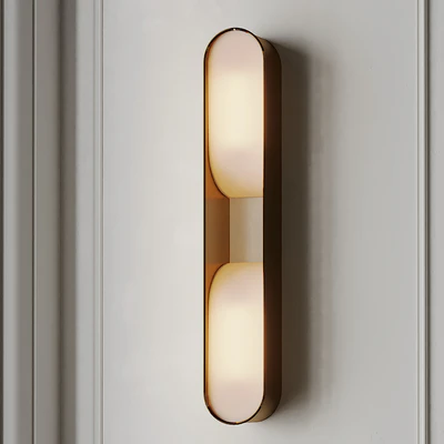 Loop Double LED Wall Sconce — Ver 1