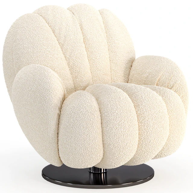 Armchair from the Natuzzi-Italia factory, Seashell series — Descargar