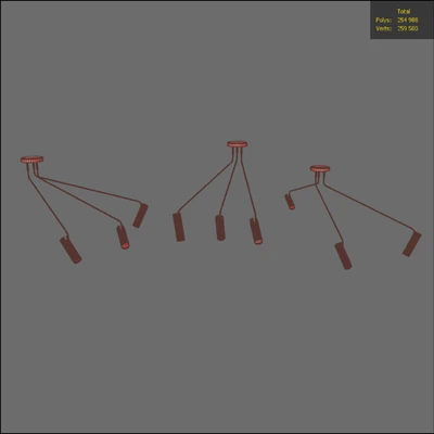 EYES COLD 3 PENDANT LAMP 3 — Ver 2
