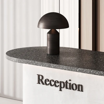 181 office furniture 01 reception desk 01 — Вид 2