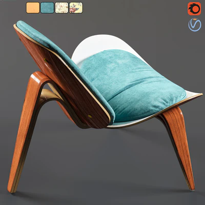 smile shell chair — Ver 2