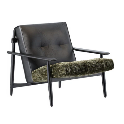 trio armchair leather by minotti — download