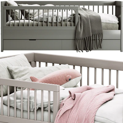 Childroom LIT ENFANT VIVIEN GRIS — Ver 2