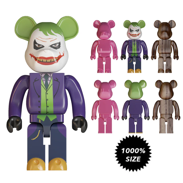 joker bearbrick size 1000% — Скачать