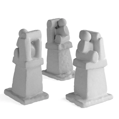 Сonstraction figure sculpture — Вид 2