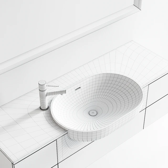 Falper Viaveneto Soft Vanity Unit Set 1 — Descargar