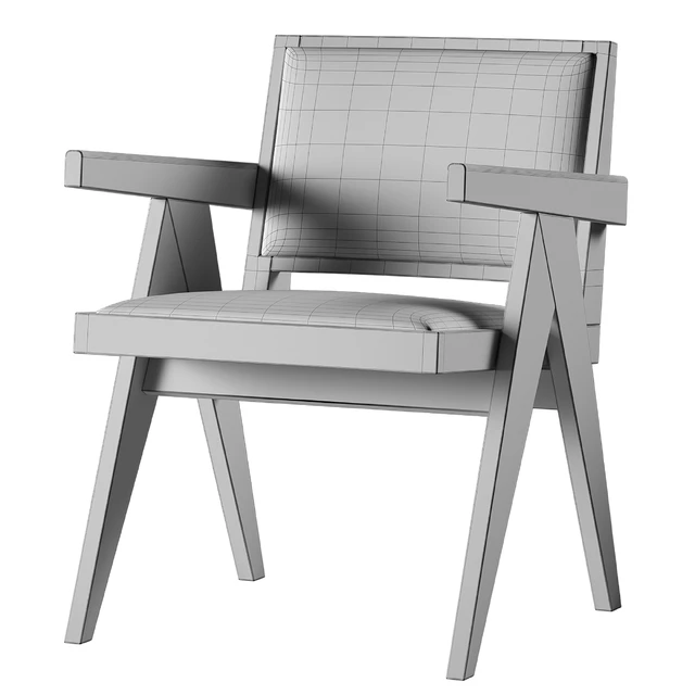 Chair | Pierre Jeanneret | Office chair | patrickseguin — Download
